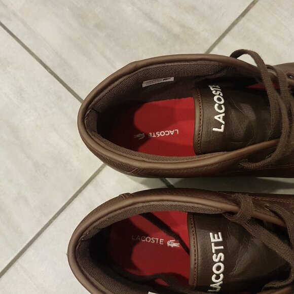 Lacoste Mens Ampthill Casual Sneaker size 11 excellent newish - Picture 6 of 11